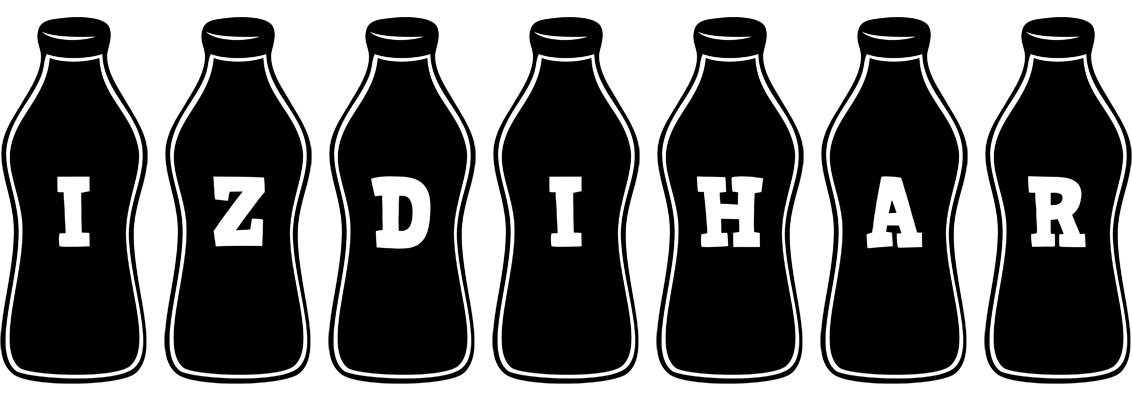 Izdihar bottle logo