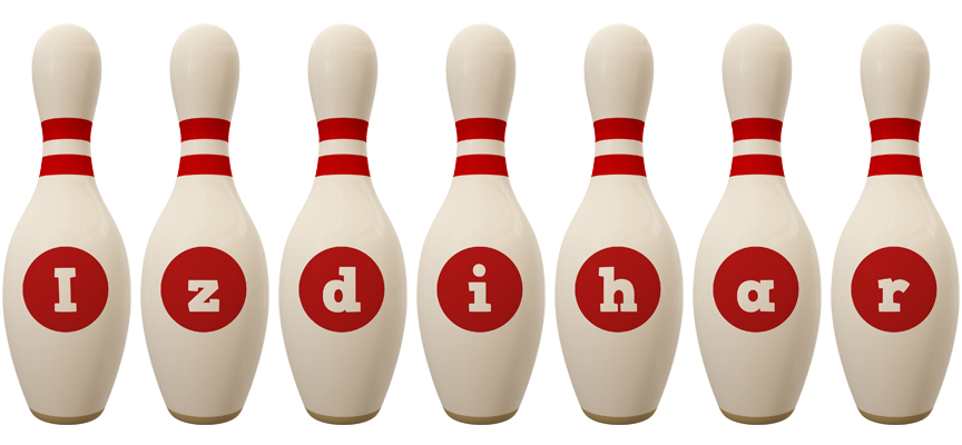 Izdihar bowling-pin logo