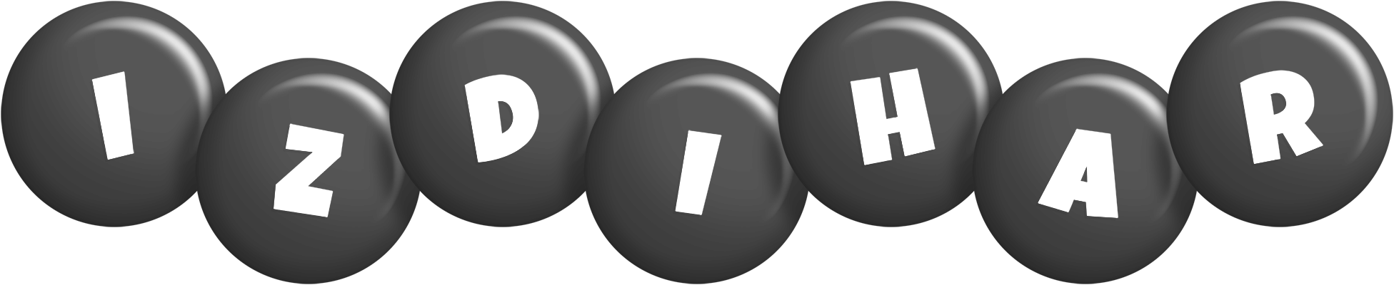 Izdihar candy-black logo