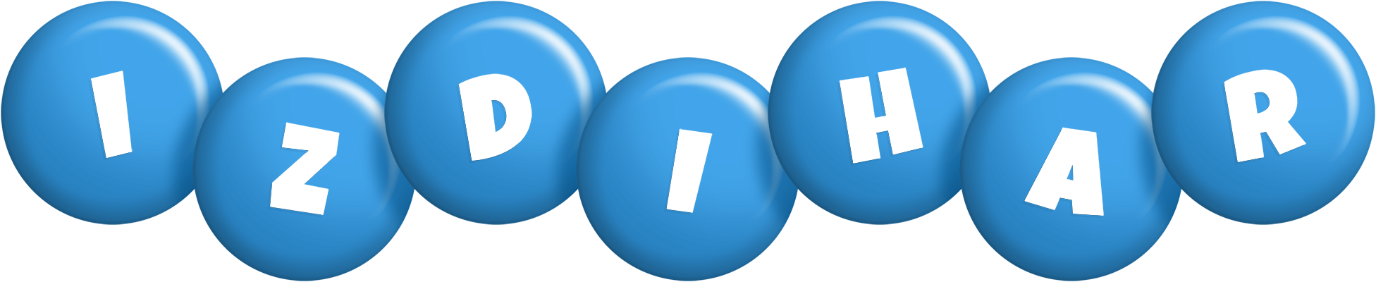 Izdihar candy-blue logo