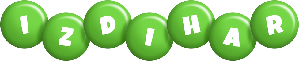 Izdihar candy-green logo