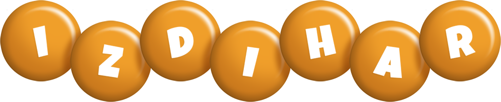 Izdihar candy-orange logo