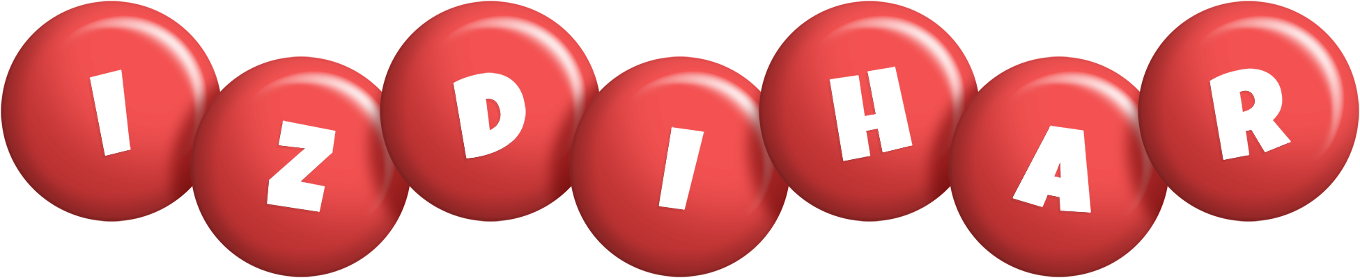 Izdihar candy-red logo