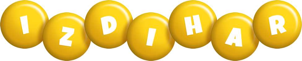 Izdihar candy-yellow logo