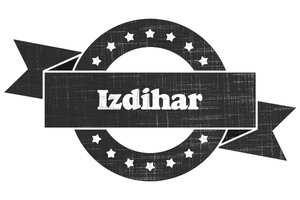 Izdihar grunge logo
