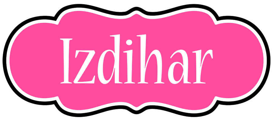 Izdihar invitation logo