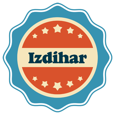 Izdihar labels logo