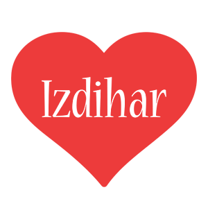 Izdihar love logo