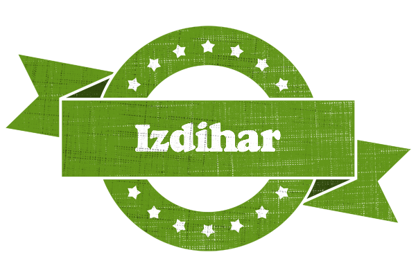 Izdihar natural logo