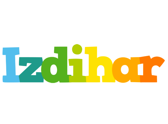 Izdihar rainbows logo