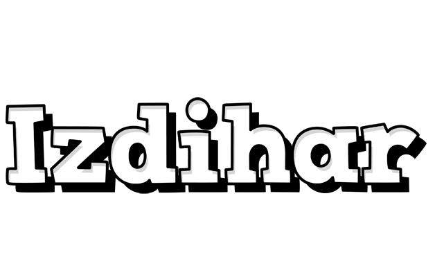 Izdihar snowing logo