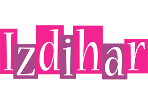 Izdihar whine logo