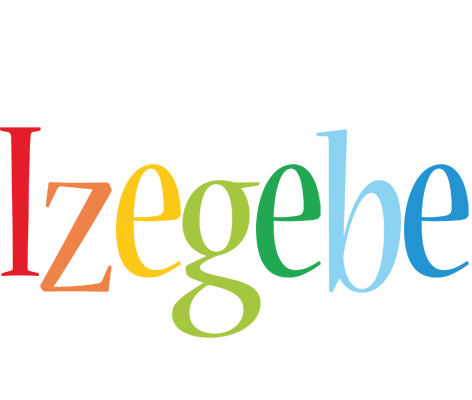 Izegebe birthday logo