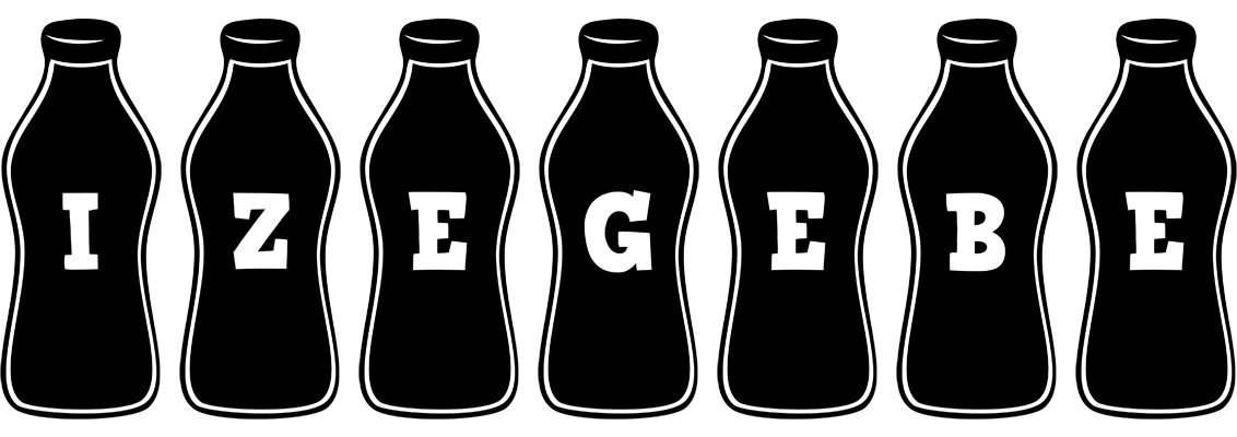 Izegebe bottle logo