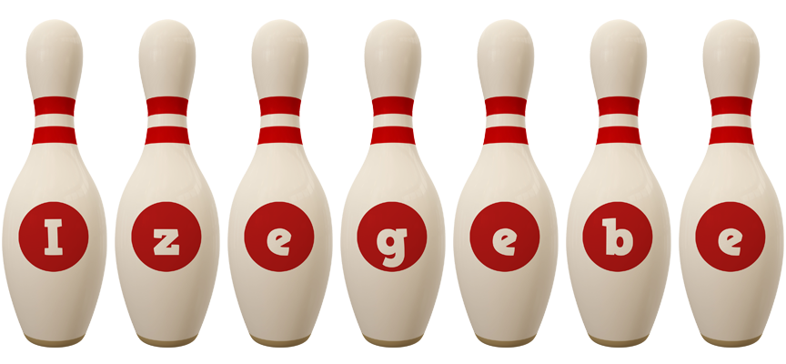 Izegebe bowling-pin logo
