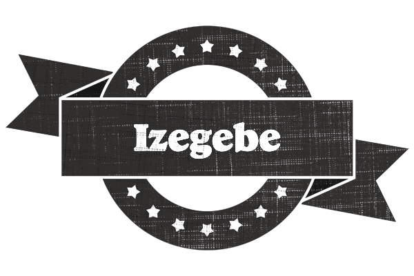 Izegebe grunge logo