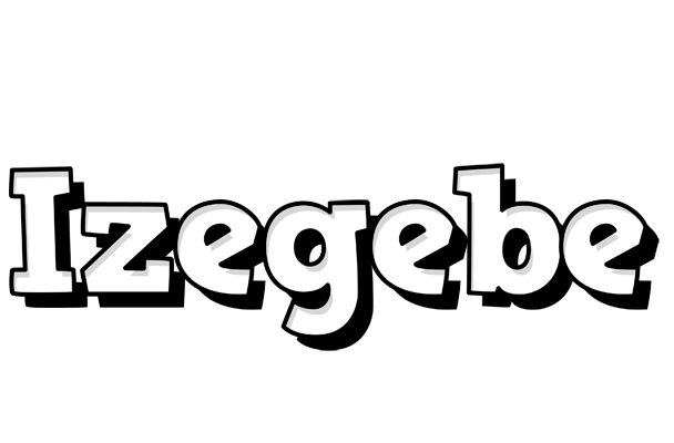 Izegebe snowing logo