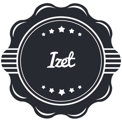 Izet badge logo
