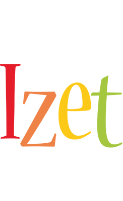 Izet birthday logo