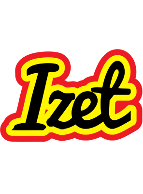 Izet flaming logo