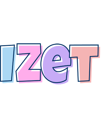 Izet pastel logo