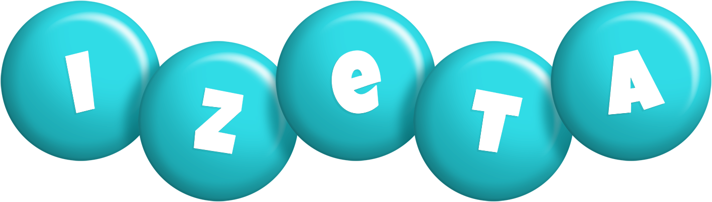 Izeta candy-azur logo