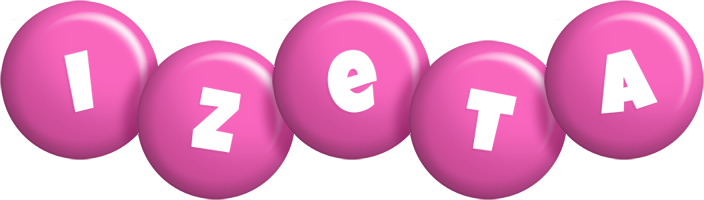 Izeta candy-pink logo