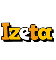 Izeta cartoon logo