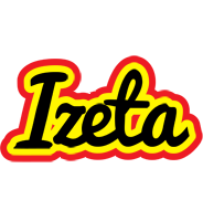 Izeta flaming logo