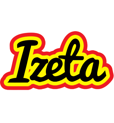 Izeta flaming logo