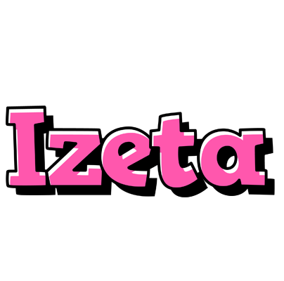 Izeta girlish logo