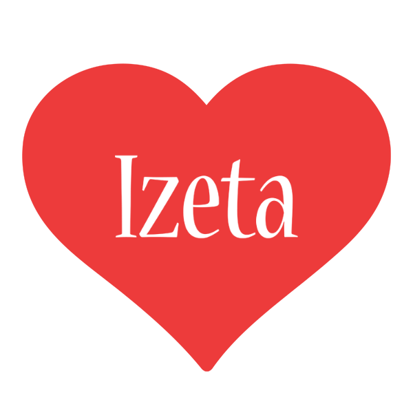 Izeta love logo