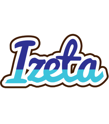 Izeta raining logo