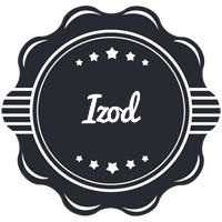 Izod badge logo