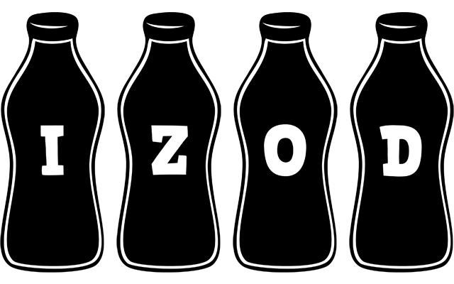 Izod bottle logo