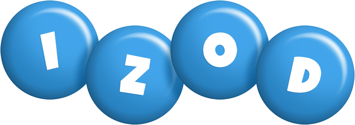 Izod candy-blue logo