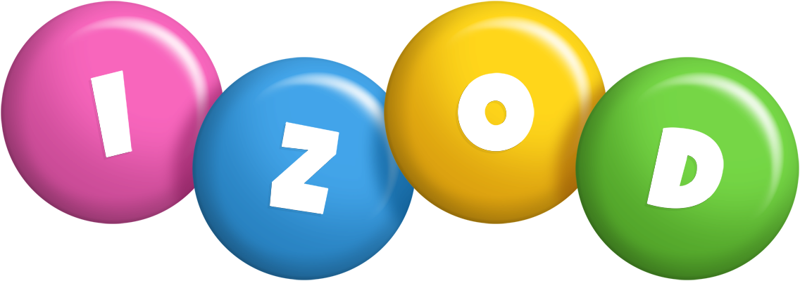 Izod candy logo