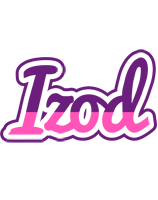 Izod cheerful logo