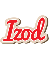 Izod chocolate logo