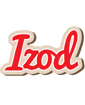 Izod chocolate logo