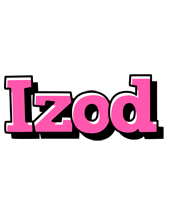 Izod girlish logo