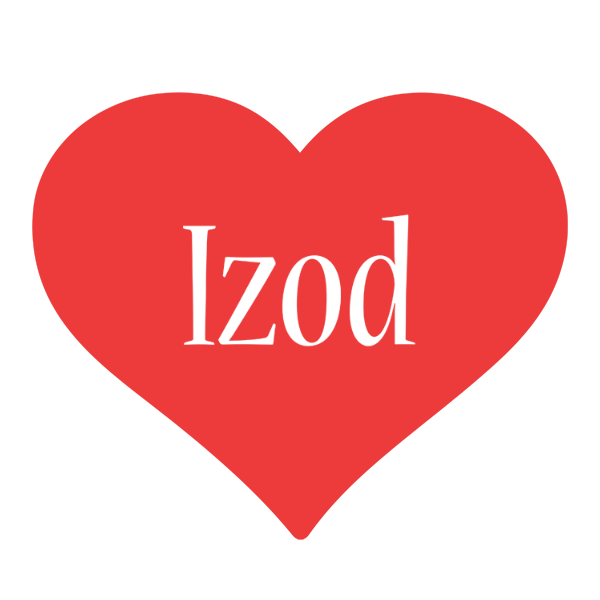 Izod love logo