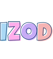 Izod pastel logo