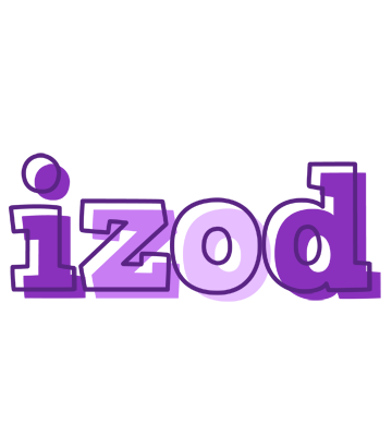 Izod sensual logo