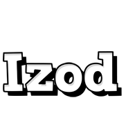 Izod snowing logo