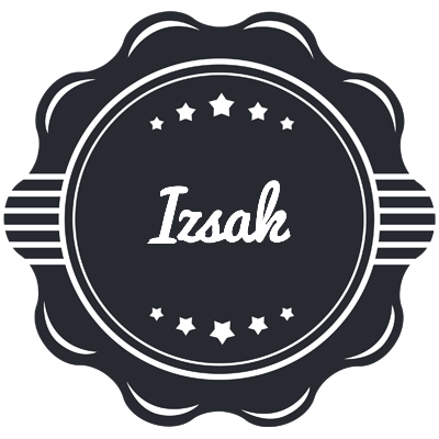 Izsak badge logo