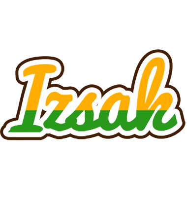 Izsak banana logo