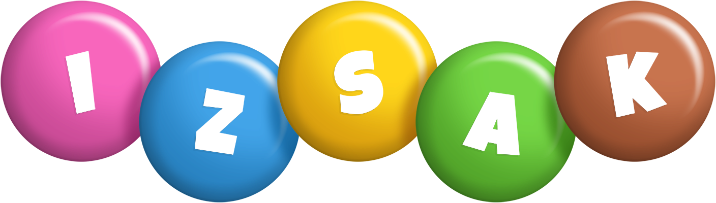 Izsak candy logo