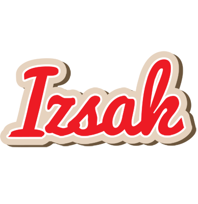 Izsak chocolate logo