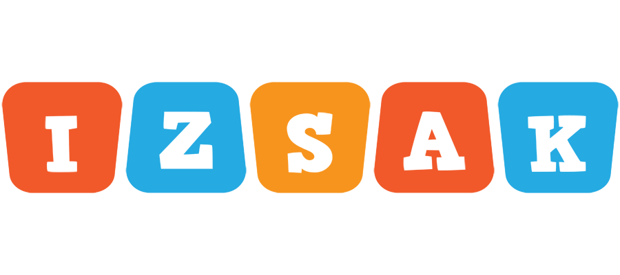 Izsak comics logo